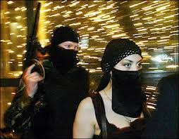Burqa and cleavage