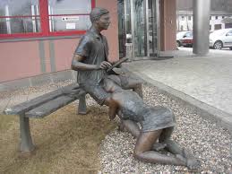 Sculpture by w Lea Vivot named The