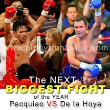 Manny Pacquiao vs Oscar De La Hoya 