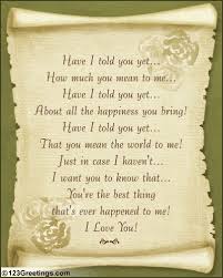 A Love Poem To Say I Love You
