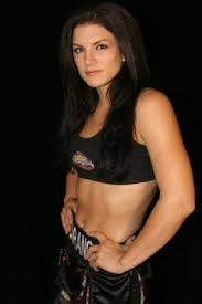  is female MMA star Gina Carano.