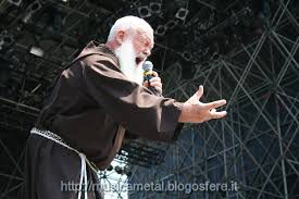 with his heavy metal band