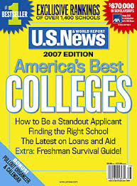The cover of the U.S. News 2007 