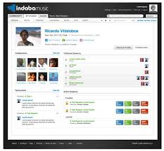 Indaba Music, an online social 