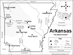 What is the capital city of Arkansas 