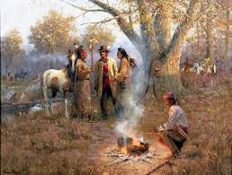 Irving Meeting the Osage