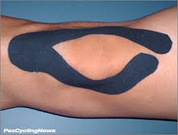  the applying of Kinesio-tape for 