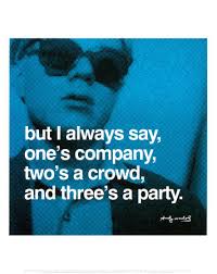 Three x26s a Party Art Print by Andy