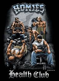 Homies Health Club Magnet