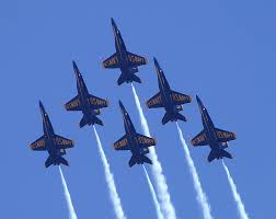 Today the Blue Angels are performing