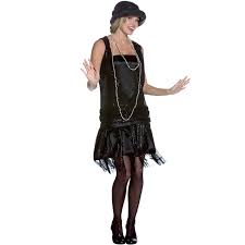 Gatsby Girl Black Adult
