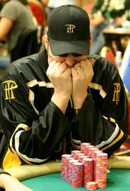Poker pro Phil Hellmuth makes a