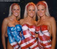 body paint Only in America