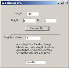 Body Mass Index Calculator BODY MASS