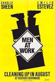 Men at Work Poster