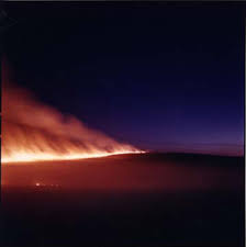 Prairie Fire near Cottonwood Falls,