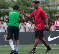 Image <b>Ronaldinho</b> in action. Picture