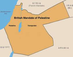 Palestine British Mandate 1920