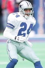 Defensive back Larry Brown of