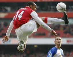 Image Arsenal’s <b>Thierry Henry</b> controls the <b>...</b> Picture
