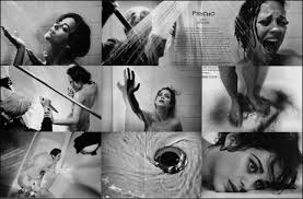 as Janet Leigh in Psycho