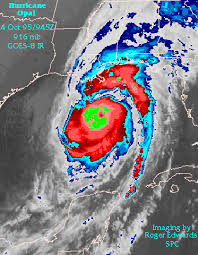 Hurricane Bertha (1996) north of 