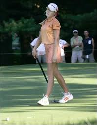 Natalie Gulbis lost to Korean golfer