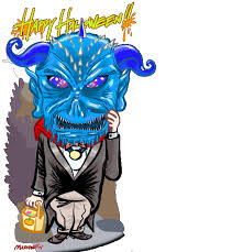 Dick Cheney Monster Mask Halloween 