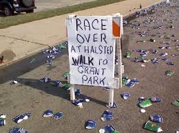 at the 2007 Chicago Marathon