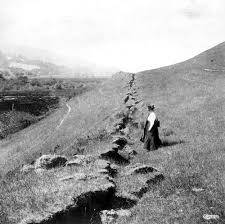 During the earthquake, the San