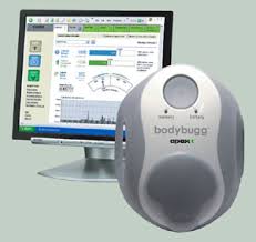 Bodybugg, an armband calorie monitor 