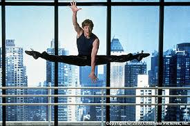 male dancer in the country