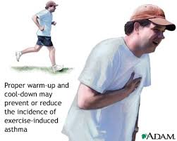 allergic asthma in that it
