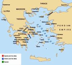 Map of the Peloponnesian War