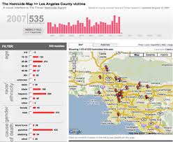 LA Times Homicide Report Map Mashup