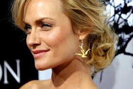 Image Actress <b>Amber Valletta</b> arrives Picture