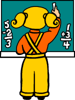 school clipart student blackboard