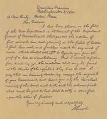 The text of the Bixby letter, 