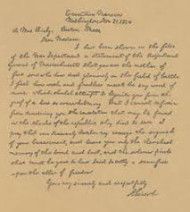 The text of the Bixby letter,