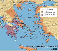 Peloponnesian War map