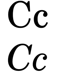 Image File:Latin <b>C</b>.svg Picture