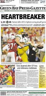 Green Bay Press-Gazette - NFL Wild-Card Newspaper Headlines ...