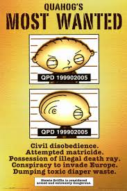 x26quot Family Guy Stewie Most Wanted x26quot