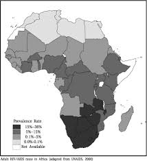 HIV Prevalence Rate in Africa