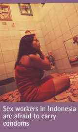 Sex workers in Indonesia are afraid