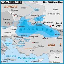 Sochi map 2014 winter olympics