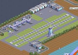 airport for a large city