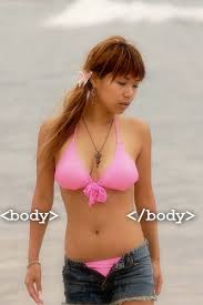 female body for html body tag