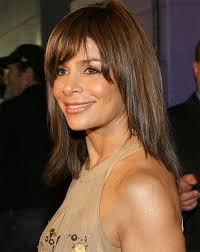 Image <b>Paula Abdul</b> shoulder length straight <b>...</b> Picture