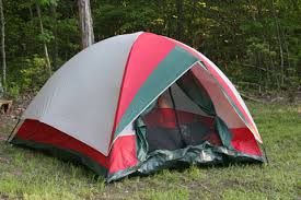 camping tent Since the beginning of